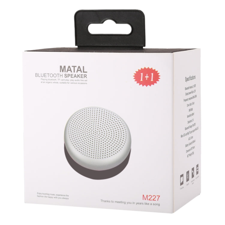 M227 Multifunctional Card Music Playback Bluetooth Speaker, Support Handfree Call & TF Card & AUX Audio Function(Black) - Desktop Speaker by buy2fix | Online Shopping UK | buy2fix