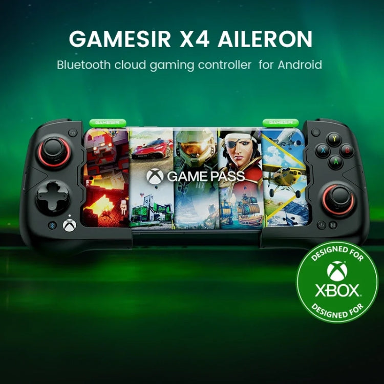 GameSir X4 Aileron Bluetooth Wireless Gamepad Game Controller for Cloud Gaming Xbox - Controller Gamepad by GameSir | Online Shopping UK | buy2fix