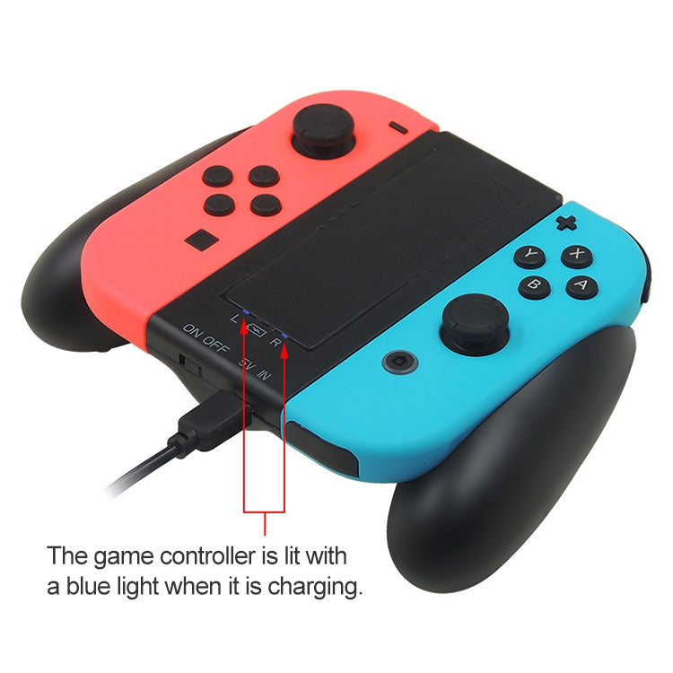 iplay S005 Controller Grip Charger for Nintendo Switch Joy-Con - Charger & Power by iplay | Online Shopping UK | buy2fix