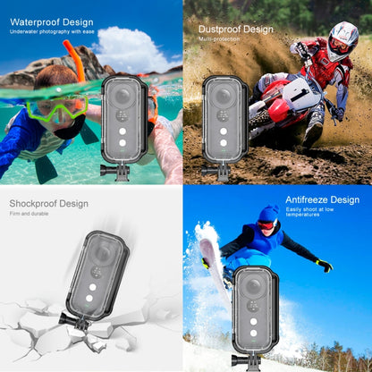 PULUZ 30m Underwater Waterproof Housing Protective Case for Insta360 ONE X, with Buckle Basic Mount & Screw - Mount & Holder by PULUZ | Online Shopping UK | buy2fix