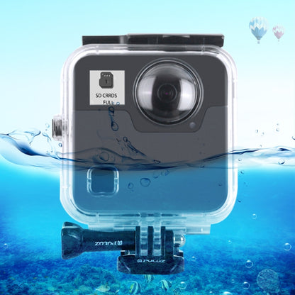 PULUZ 45m Underwater Waterproof Shockproof Housing Diving Case for GoPro Fusion, with Buckle Basic Mount & Screw - Waterproof Cases by PULUZ | Online Shopping UK | buy2fix