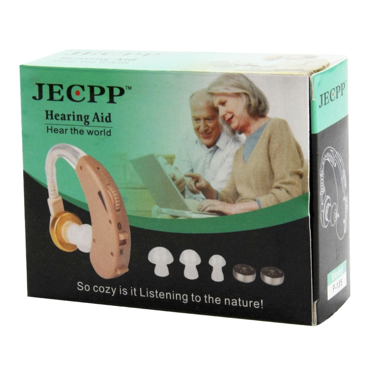 JECPP Behind Ear Sound Amplifier Adjustable Tone Hearing Aid - Hearing Aids by buy2fix | Online Shopping UK | buy2fix