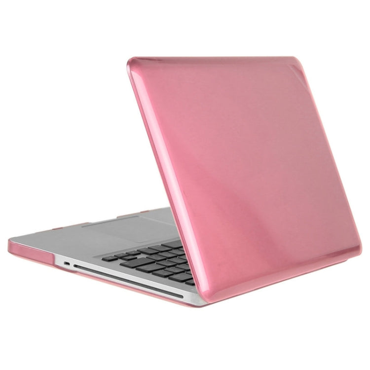 ENKAY for Macbook Pro 15.4 inch (US Version) / A1286 Hat-Prince 3 in 1 Crystal Hard Shell Plastic Protective Case with Keyboard Guard & Port Dust Plug(Pink) - MacBook Pro Cases by ENKAY | Online Shopping UK | buy2fix