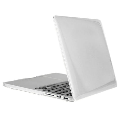 ENKAY for Macbook Pro Retina 15.4 inch (US Version) / A1398 Hat-Prince 3 in 1 Crystal Hard Shell Plastic Protective Case with Keyboard Guard & Port Dust Plug(White) - MacBook Pro Cases by ENKAY | Online Shopping UK | buy2fix