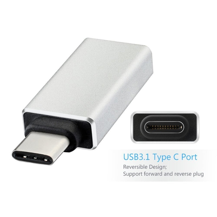 USB 3.0 to USB-C / Type-C 3.1 Converter Adapter, For MacBook 12 inch, Chromebook Pixel 2015(Gold) - Audio Adapter by buy2fix | Online Shopping UK | buy2fix