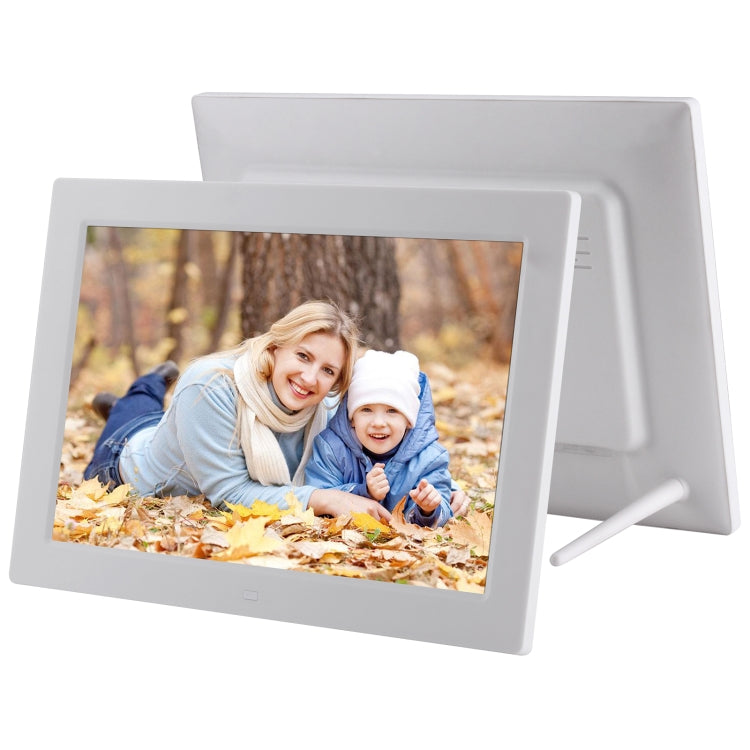 13 inch LED Digital Photo Frame with Remote Control, MP3 / MP4 / Movie Player, Support USB / SD Card Input, Built in Stereo Speaker(Silver) - 11-15 inch by buy2fix | Online Shopping UK | buy2fix