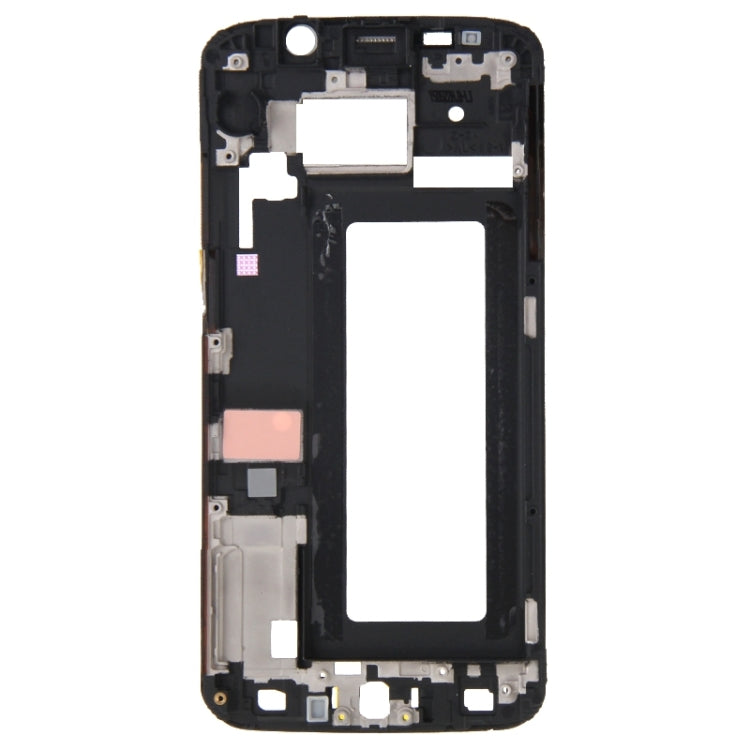 For Galaxy S6 Edge / G925 Full Housing Cover (Front Housing LCD Frame Bezel Plate + Battery Back Cover ) (White) - Galaxy S Series Parts by buy2fix | Online Shopping UK | buy2fix