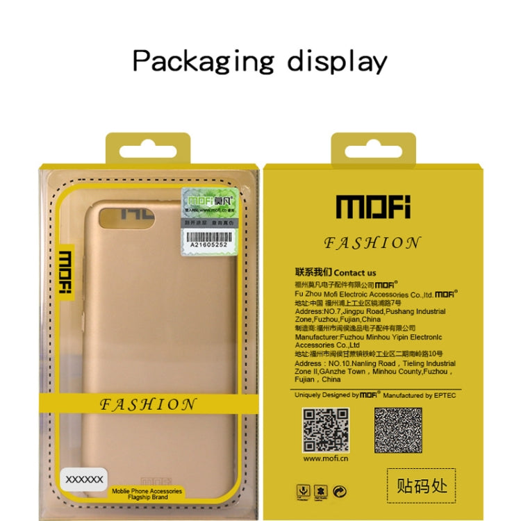 MOFI Frosted PC Ultra-thin Full Coverage Case for Galaxy A40 (Blue) - Galaxy Phone Cases by MOFI | Online Shopping UK | buy2fix