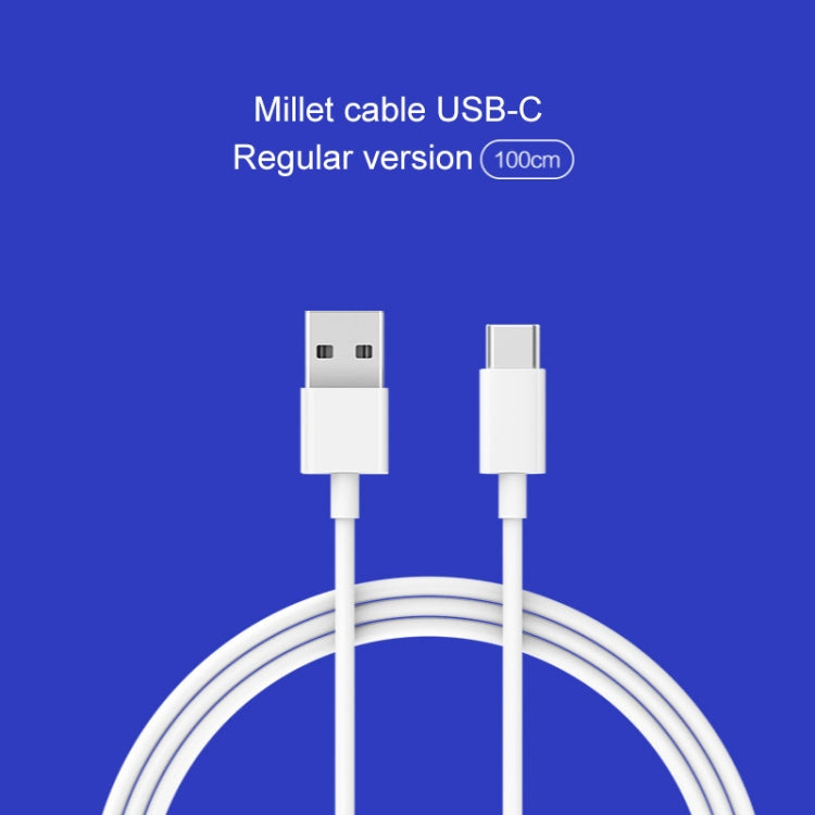 Original Xiaomi Youpin ZMI Type-C / USB-C Charging Cable, Regular Version, Length: 1m(White) - USB-C & Type-C Cable by Xiaomi | Online Shopping UK | buy2fix