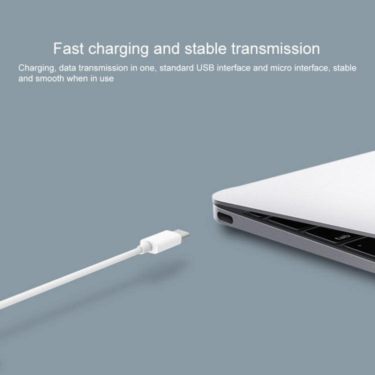 Original Xiaomi Youpin ZMI Type-C / USB-C Charging Cable, Regular Version, Length: 1m(White) - USB-C & Type-C Cable by Xiaomi | Online Shopping UK | buy2fix