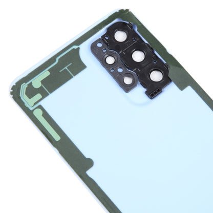 For Samsung Galaxy A23 4G SM-A235F Original Battery Back Cover with Camera Lens Cover(Blue) - Back Cover by buy2fix | Online Shopping UK | buy2fix