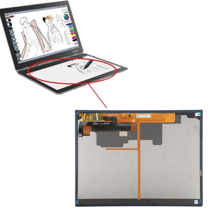 For Lenovo YOGA Book 2 C930 YB-J912F YB-J912L E Ink OEM LCD Screen with Digitizer Full Assembly - LCD Screen by buy2fix | Online Shopping UK | buy2fix