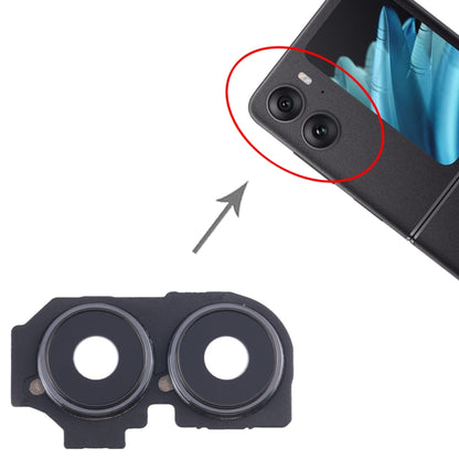 For OPPO Find N2 Flip Original Camera Lens Cover (Black) - Camera Series by buy2fix | Online Shopping UK | buy2fix