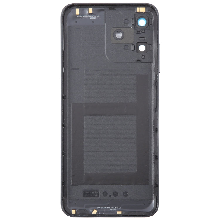 For ZTE Blade V50 Smart Battery Back Cover(Black) - For ZTE by buy2fix | Online Shopping UK | buy2fix