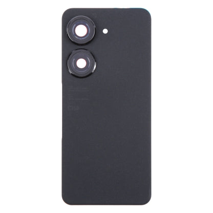 For Asus Zenfone 9 AI2202 Original Battery Back Cover with Camera Lens Cover(Black) - Back Cover by buy2fix | Online Shopping UK | buy2fix