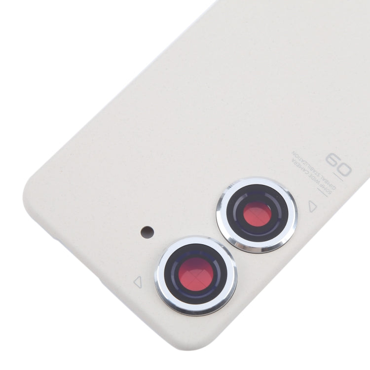 For Asus Zenfone 9 AI2202 Original Battery Back Cover with Camera Lens Cover(White) - Back Cover by buy2fix | Online Shopping UK | buy2fix