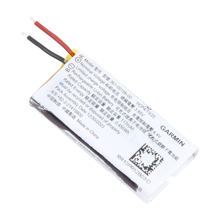 117mAh 361-00156-00 Battery Replacement For Garmin - Others by buy2fix | Online Shopping UK | buy2fix