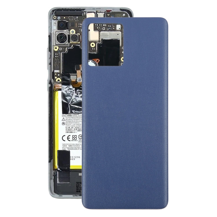 For Motorola Edge 30 Fusion Original Battery Back Cover(Blue) - Back Cover by buy2fix | Online Shopping UK | buy2fix