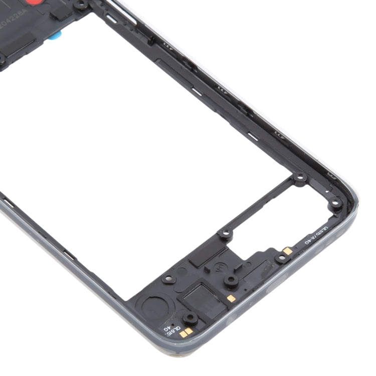 For Motorola Moto G52 Original Middle Frame Bezel Plate (Black) - Frame Bezel Plate by buy2fix | Online Shopping UK | buy2fix