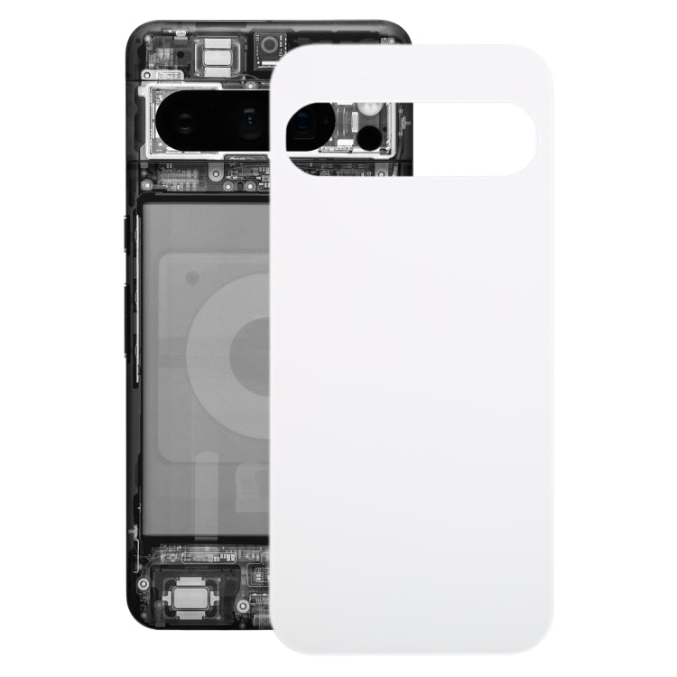 For Google Pixel 9 Original Battery Back Cover(White) - Back Cover by buy2fix | Online Shopping UK | buy2fix