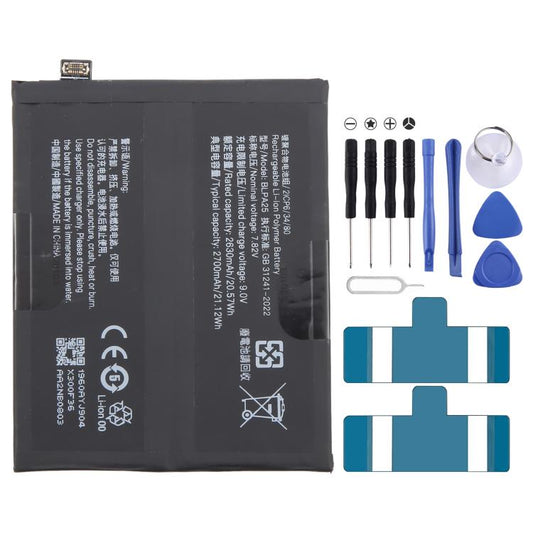 For OnePlus 12 5G BLPA25 2630mAh Battery Replacement - For ZTE by buy2fix | Online Shopping UK | buy2fix