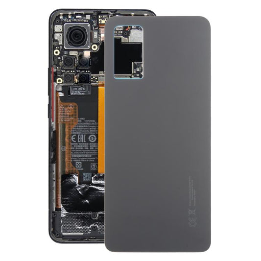 For Xiaomi Redmi Note 12 Pro 4G OEM Battery Back Cover(Black) - Back Cover by buy2fix | Online Shopping UK | buy2fix