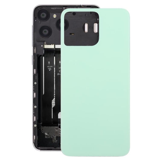 For ZTE Blade V50 Design 4G Glass Battery Back Cover(Green) - For ZTE by buy2fix | Online Shopping UK | buy2fix