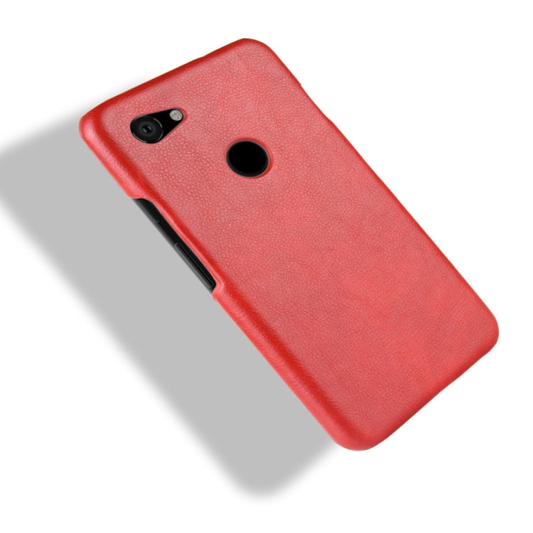 Shockproof Litchi Texture PC + PU Case for Google Pixel 3a XL(Red) - Google Cases by buy2fix | Online Shopping UK | buy2fix