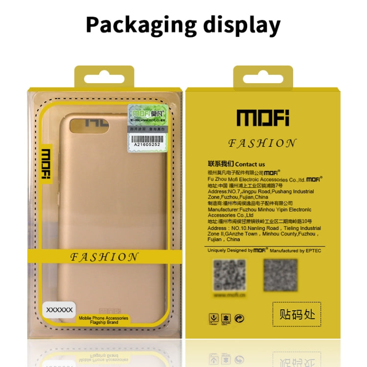 For Vivo iQOO Neo 3 MOFI Frosted PC Ultra-thin Hard Case(Gold) - vivo Cases by MOFI | Online Shopping UK | buy2fix