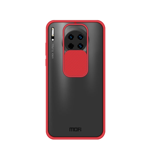 For Huawei Mate 30 MOFI Xing Dun Series PC + TPU Anti-peep Waterproof And Anti-drop All-inclusive Protective Shell, Translucent Frosted(Red) - Huawei Cases by MOFI | Online Shopping UK | buy2fix