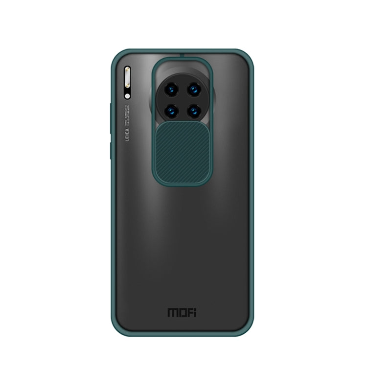 For Huawei Mate 30 Pro MOFI Xing Dun Series PC + TPU Anti-peep Waterproof And Anti-drop All-inclusive Protective Shell, Translucent Frosted(Green) - Huawei Cases by MOFI | Online Shopping UK | buy2fix