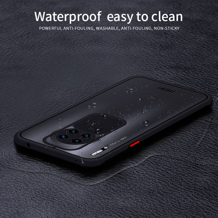 For Huawei Mate 30 Pro MOFI Xing Dun Series PC + TPU Anti-peep Waterproof And Anti-drop All-inclusive Protective Shell, Translucent Frosted(Green) - Huawei Cases by MOFI | Online Shopping UK | buy2fix