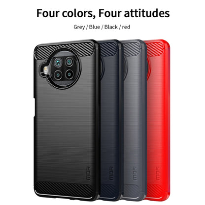 For Xiaomi Mi 10T Lite /Mi 10i 5G / Note 9 Pro 5G MOFI Gentleness Series Brushed Texture Carbon Fiber Soft TPU Case(Black) - Xiaomi Cases by MOFI | Online Shopping UK | buy2fix