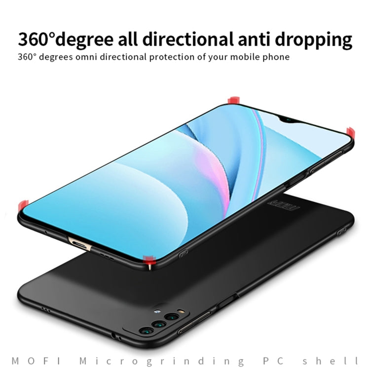 For Xiaomi Redmi 9T / Note9 4G / 9 Power MOFI Frosted PC Ultra-thin Hard Case(Black) - Xiaomi Cases by MOFI | Online Shopping UK | buy2fix