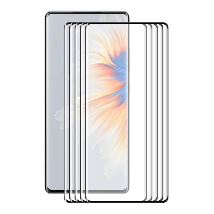 5 PCS For Xiaomi Mix 4 ENKAY Hat-Prince 3D Curved Explosion-proof Full Coverage Film Heat Bending Tempered Glass Protector -  by ENKAY | Online Shopping UK | buy2fix