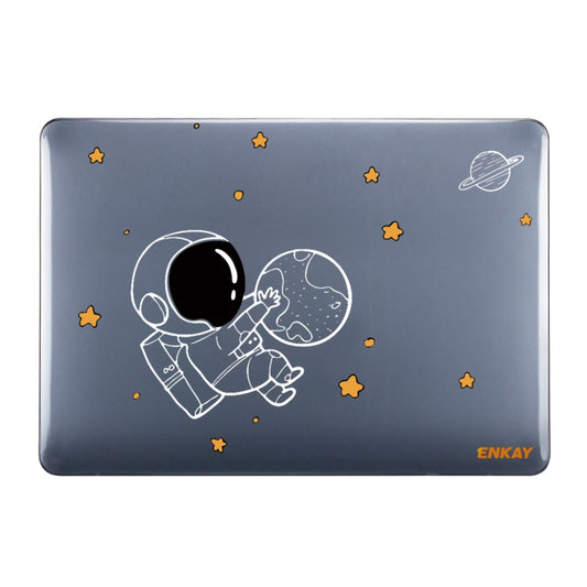 For MacBook Air 13.3 inch A1932 2018 ENKAY Spaceman Pattern Laotop Protective Crystal Case(Spaceman No.5) - MacBook Air Cases by ENKAY | Online Shopping UK | buy2fix