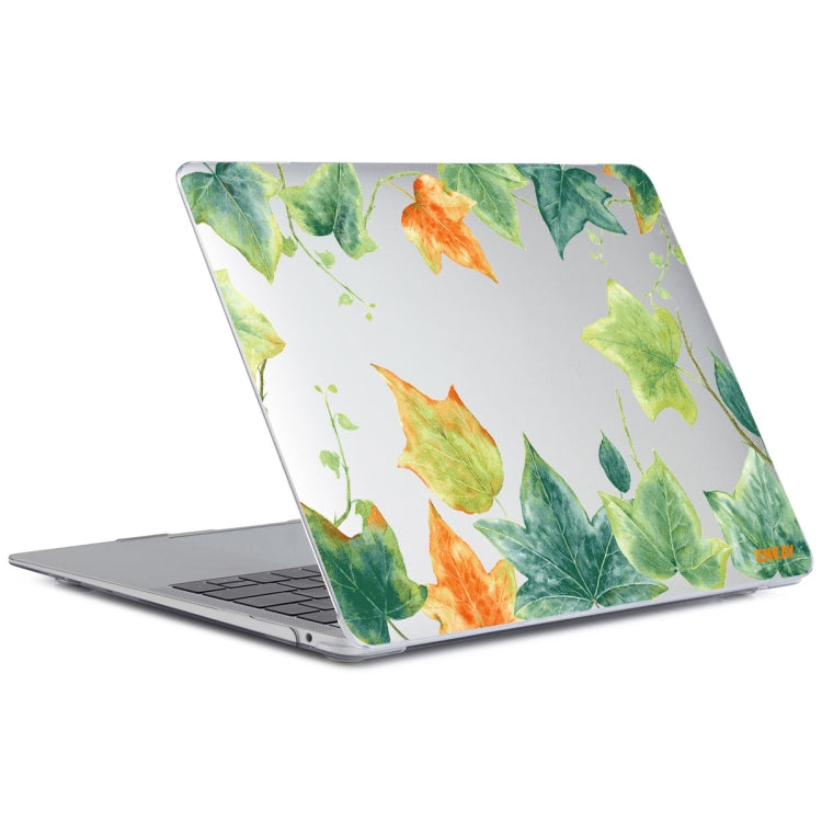 ENKAY Hat-Prince Forest Series Pattern Laotop Protective Crystal Case for MacBook Pro 13.3 inch A2251 / A2289 / A2338 2020(Ivy Leaf Pattern) - MacBook Pro Cases by ENKAY | Online Shopping UK | buy2fix