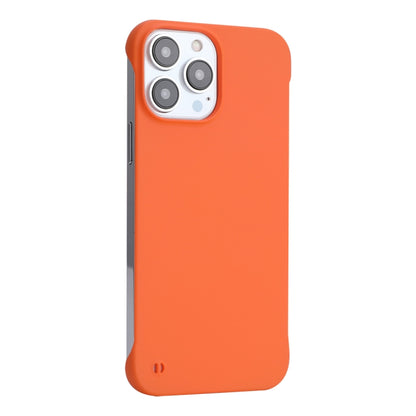 For iPhone 13 Pro ENKAY Matte Frameless Hard PC Case (Orange) - iPhone 13 Pro Cases by ENKAY | Online Shopping UK | buy2fix