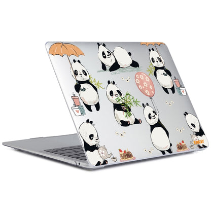 ENKAY Animal Series Pattern Laotop Protective Crystal Case For MacBook Pro 16.2 inch A2485 2021/A2880 2023(Panda) - MacBook Pro Cases by ENKAY | Online Shopping UK | buy2fix