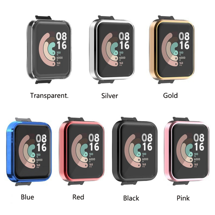 For Xiaomi Redmi Watch TPU Integrated Protective Case(Red) - Watch Cases by buy2fix | Online Shopping UK | buy2fix