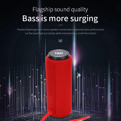 T&G TG332 10W HIFI Stereo Waterproof Portable Bluetooth Speaker(Gray) - Desktop Speaker by T&G | Online Shopping UK | buy2fix