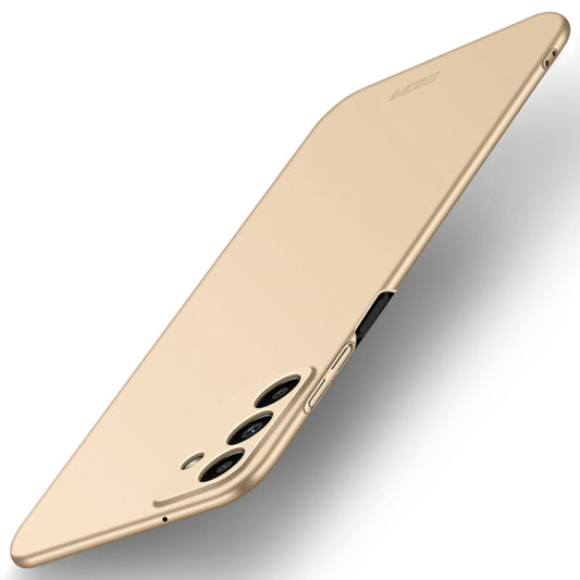 For Samsung Galaxy A13 5G MOFI Frosted PC Ultra-thin Hard Case(Gold) - Galaxy Phone Cases by MOFI | Online Shopping UK | buy2fix