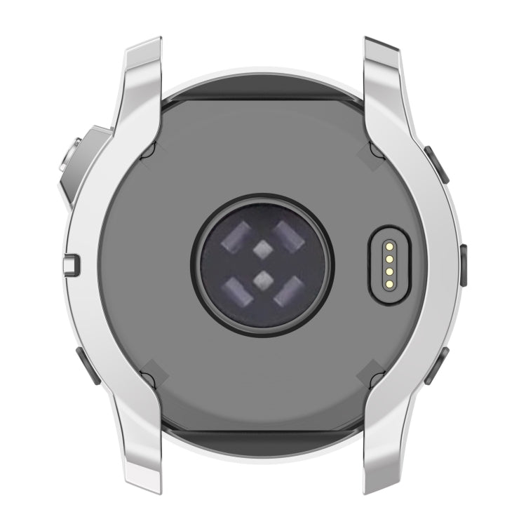 For Garmin Fenix 7S Shockproof TPU Watch Case(Dark Blue) - Watch Cases by buy2fix | Online Shopping UK | buy2fix