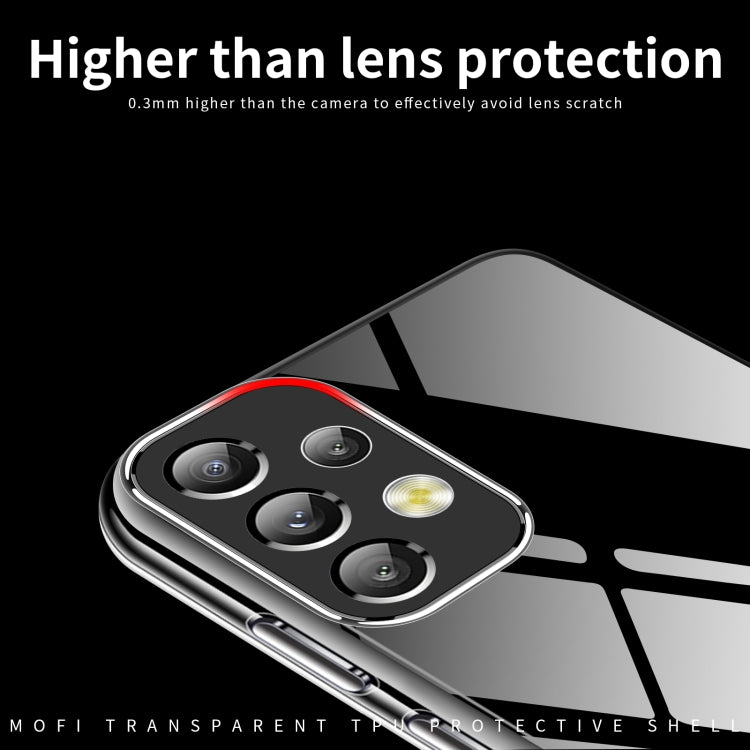 For Samsung Galaxy A33 5G MOFI Ming Series Ultra-thin TPU Phone Case(Transparent) - Galaxy Phone Cases by MOFI | Online Shopping UK | buy2fix