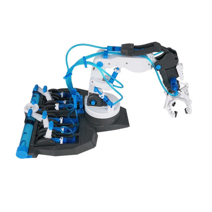 MoFun 101 Hydraulic Robot Arm 3 in 1 Science and Education Assembled Toys(Blue) - DIY Developmental Toys by MoFun | Online Shopping UK | buy2fix