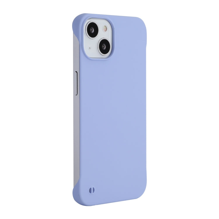 For iPhone 14 Plus ENKAY Matte Frameless PC Phone Case(Purple) - iPhone 14 Plus Cases by ENKAY | Online Shopping UK | buy2fix