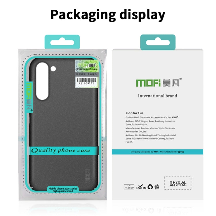 For Samsung Galaxy S23 5G MOFI Fandun Series Frosted Ultra-thin PC Hard Phone Case(Green) - Galaxy S23 5G Cases by MOFI | Online Shopping UK | buy2fix