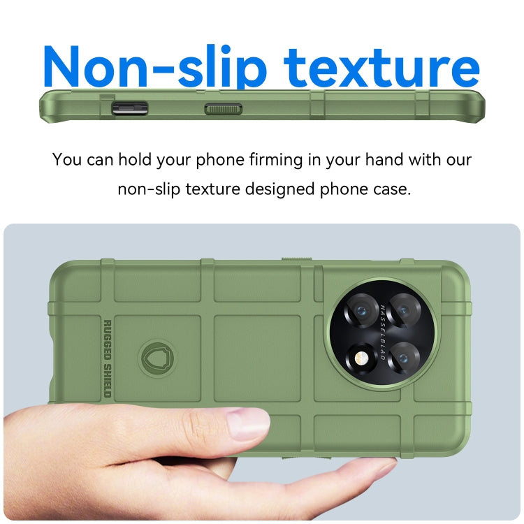 For OnePlus 11 5G Full Coverage Shockproof TPU Case(Green) - OnePlus Cases by buy2fix | Online Shopping UK | buy2fix