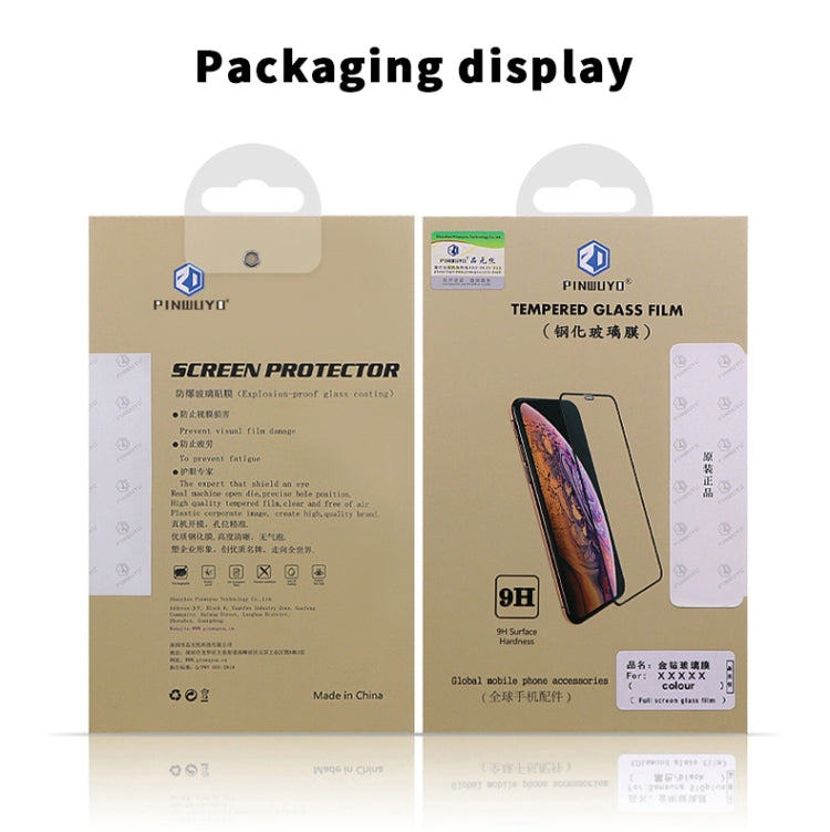 PINWUYO 9H 2.5D Full Glue Tempered Glass Film for vivo V15 Pro - vivo Tempered Glass by PINWUYO | Online Shopping UK | buy2fix