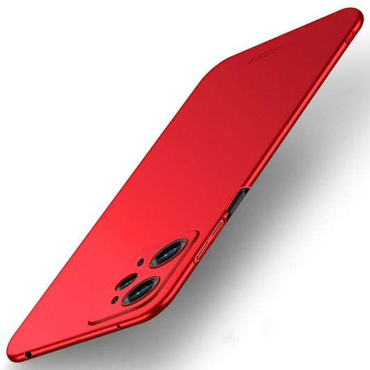 For?Redmi Note 12S MOFI Micro-Frosted PC Ultra-thin Hard Phone Case(Red) - Xiaomi Cases by MOFI | Online Shopping UK | buy2fix